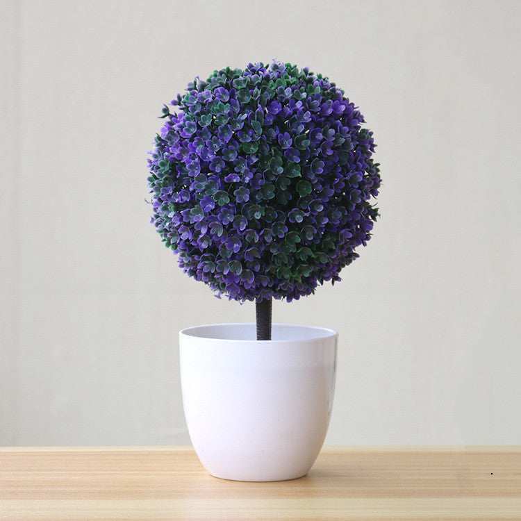 Circular Artificial Dried Flowers