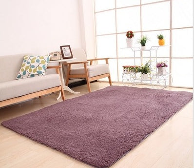 Solid Fluffy Soft Area Rug