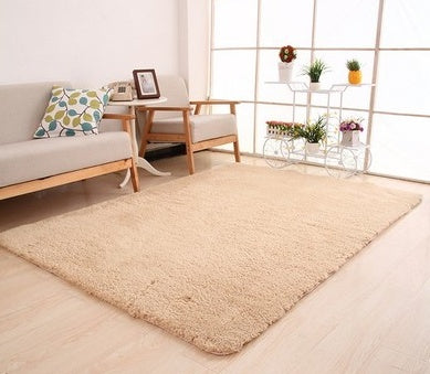 Solid Fluffy Soft Area Rug