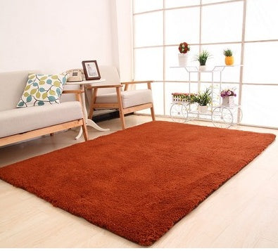 Solid Fluffy Soft Area Rug