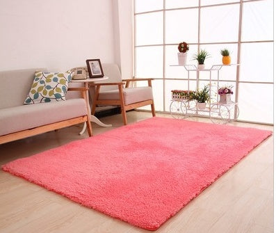 Solid Fluffy Soft Area Rug