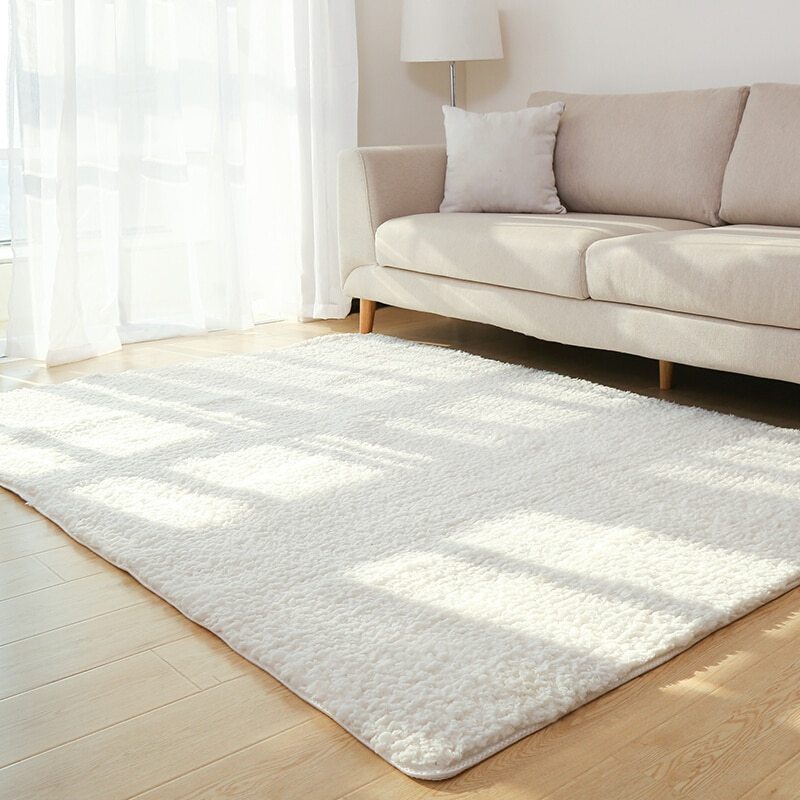 Solid Fluffy Soft Area Rug