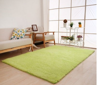 Solid Fluffy Soft Area Rug