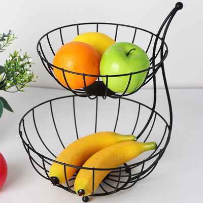 Double Layer Fruit Shelf