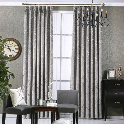 Simple Modern Light Luxury Curtains