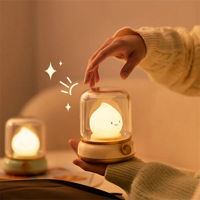 Retro Small Bedroom Night Lamp