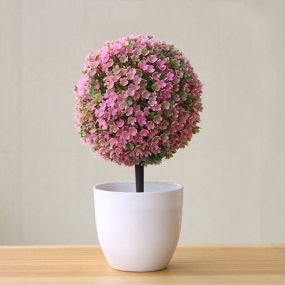 Circular Artificial Dried Flowers