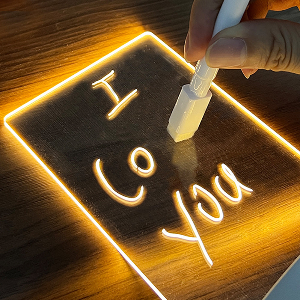 Creative Led Night Light Board