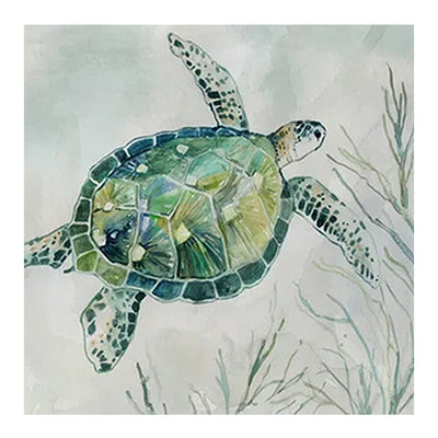 Turtle Canvas Painting Wall Art