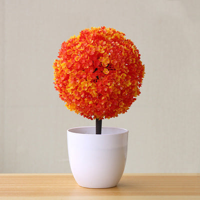 Circular Artificial Dried Flowers