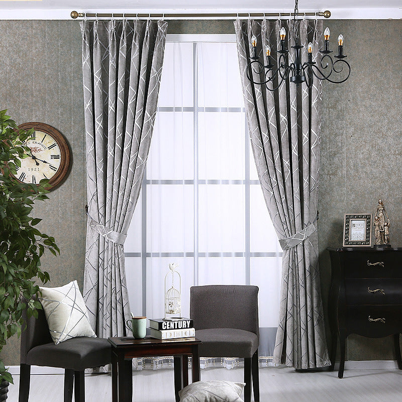 Simple Modern Light Luxury Curtains