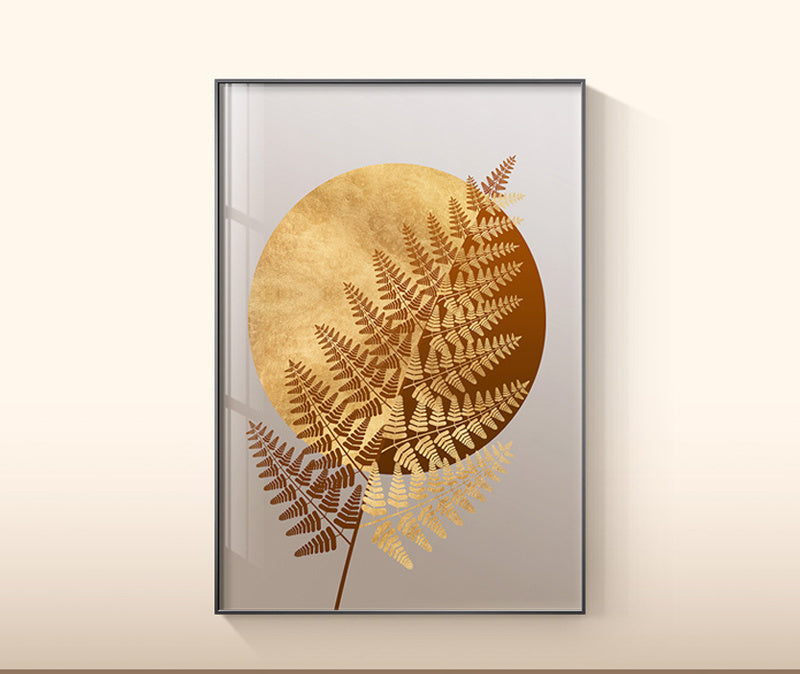 Plant Leaf Wall Canvas Painting